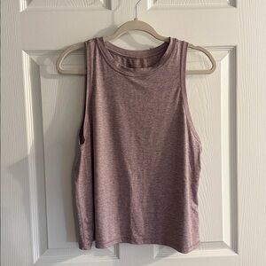 Athleta Heathered Purple Tank Top